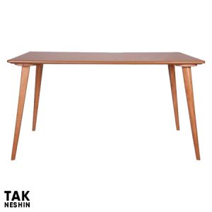 میز پایه چوبی استیل هامون TW2