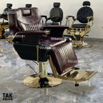 صندلی میکاپ جک پدالی 6814D - 10