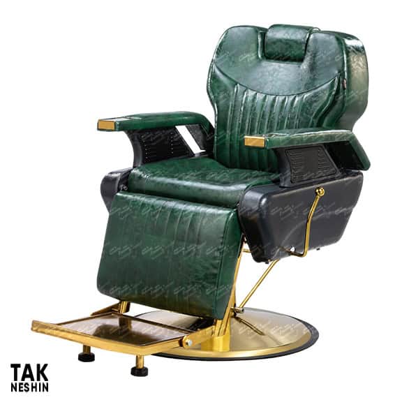 صندلی میکاپ جک پدالی 6814M Gold - 4